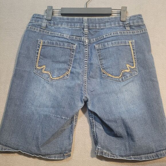 Warehouse One Denim Bermuda Shorts Women's 12 - Picture 3 of 3